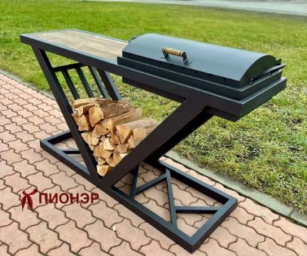мангал лофт из металла